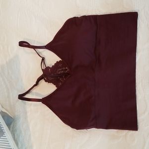 Racer back supports bra, euc, by Marilyn Monroe, Sz m